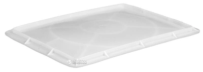 Крышка пластиковая для ящика N5414 53х40 cм Белая (L54)