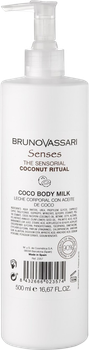 Mleczko do ciała Bruno Vassari Senses Coconut Oil 500 ml (8432666023574)