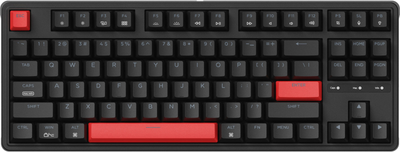 Клавіатура Keychron C3 Pro 87 Key RGB Hot-Swap K Pro Red підсвітка, чорна 291527