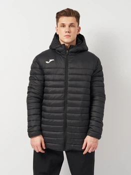 Куртка демисезонная с капюшоном мужская Joma Urban V 103798.100 S Черная (8445954683275)
