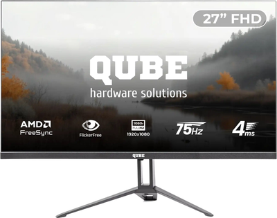 Монітор 27" QUBE B27F75-IPS