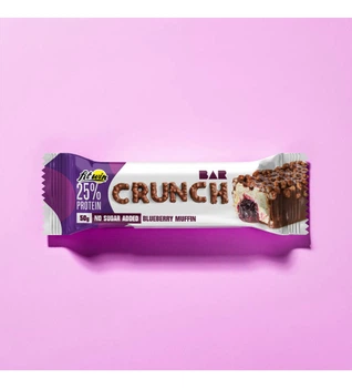 Протеиновый батончик без сахара "Черничный мафин" Crunch Bar, FitWin 50 г