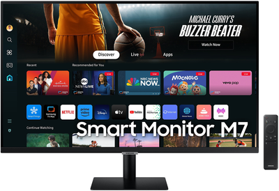 Monitor 32" Samsung Smart Monitor M7 S32DM700UU Black (LS32DM700UUXEN)