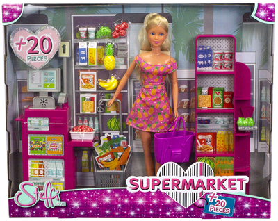 Zestaw zabawek Simba Steffi Love Supermarket (4006592081072)