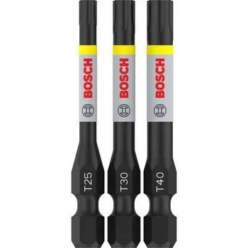 Набір ударних біт Bosch PRO Impact Torx25-30-40, 3 шт (2608521U55)