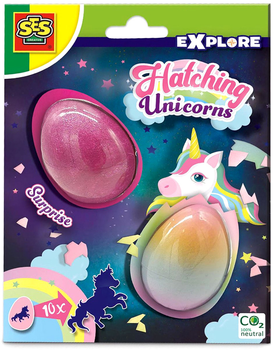 Zestaw zabawek Ses Creative Explore Hatching unicorns (8710341250898)