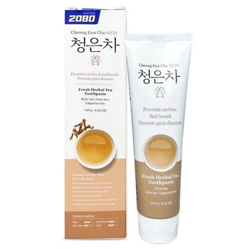 Зубна паста 2080 blue silver tea toothpaste line 120 g