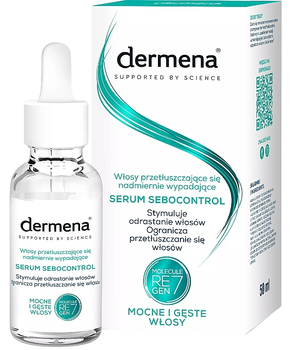 Serum Dermena Sebocontrol do włosów przetłuszczających się 50 ml (5902175324941)