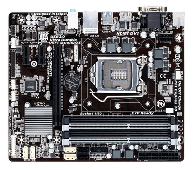 Материнская плата Gigabyte GA-B85M-DS3H-A / socket LGA1150 б/у