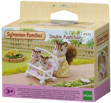 Zestaw Sylvanian Families Podwójny wózek spacerowy (SLV4533)