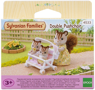 Zestaw Sylvanian Families Podwójny wózek spacerowy (SLV4533)