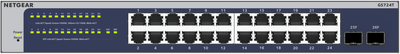 Przełącznik Netgear GS724Tv6 (GS724T-600EUS)