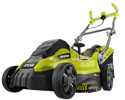 Газонокосилка сетевая RYOBI RLM15E36H, 1500Вт, 20-70мм, захват 36см (5133002345)