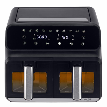 Аерофритюрниця Adler AD 6315 8L (4L+4L) 2500W