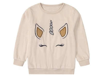 Свитшот плюшевый для девочки Lupilu LYCRA® 431183 122-128 см (6-8 years) Розовый