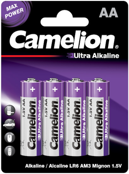 Батарейки Camelion Ultra Alkaline LR6-BP4UT 4 шт (LR6-BP4UT)