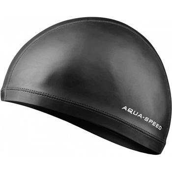 Шапочка для плавания Aqua Speed Profi 5878, чёрная, универсальная (090-07)