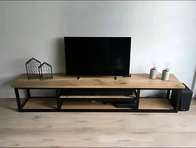 Тумба под телевизор в стиле ЛОФТ Ecoloft IN-2256