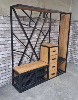 Вешалка для прихожей в стиле лофт EcoLoft IN-2257
