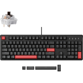 Клавиатура Lemokey X3 Keychron Red Black (X3-H3-UA)