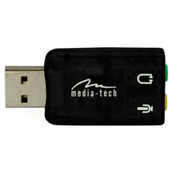 Звуковая плата Media-Tech USB Virtual 5.1 Channel (MT5101) (241666)