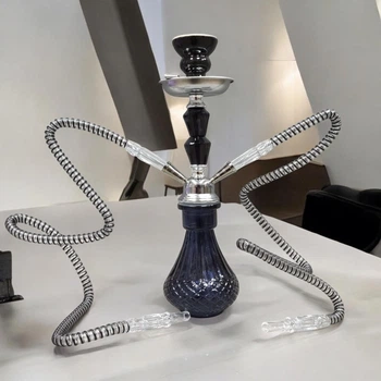 Кальян Hookah Amal 001-2 Black высотой 36 см на 2 персоны