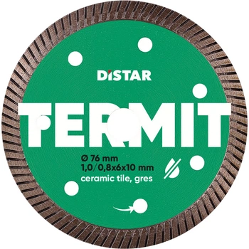 Круг алмазный отрезной Distar Termit 76 x 1 x 10 для керамогранита (11139053030)