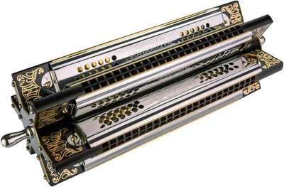 Губна гармошка Hohner Tremolo Sextet Kreuzwender M53288 C/D/F/G/A/Bb-major
