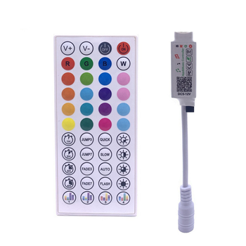 Контролер DC для RGB стрічок 5-24V з Bluetooth та пультом 44 кнопки