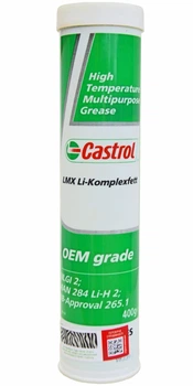 Смазка LMX Li-Komplexfett Castrol 0.4 кг туба (GY-LMXGR2-12X.3)