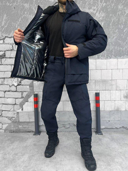 Тактический зимний костюм Softshell Omni-Heat Blue XL