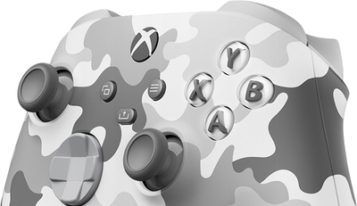 Bezprzewodowy pad do gier Microsoft Xbox Bezprzewodowy kontroler Arctic Camo (QAU-00139)