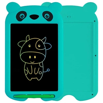 Детский цветной графический LCD планшет / детская доска для рисования Transparent Panda 8,5 дюймов (Blue)