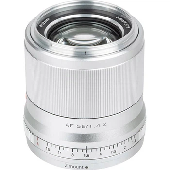 Объектив Viltrox AF 56mm f/1.4 STM Lens for Nikon Z Silver [121756]