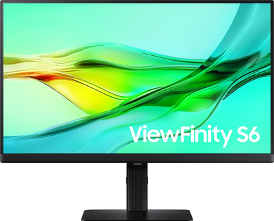 Монитор 24" Samsung ViewFinity S6 S24D600UAU Black (LS24D600UAUXEN)