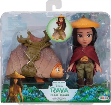Ігровий набір Disney Raya and the Last Dragon and Tuk Tuk Райя та Броненосець Тук Тук (221614)