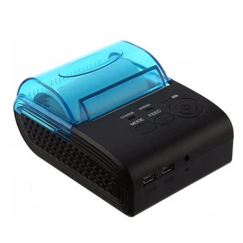Беспроводной мобильный термопринтер POS 5805DD Bluetooth 4.0 чековый принтер 58мм Black (312966)