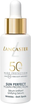 Солнцезащитная сыворотка для лица - Lancaster Sun Perfect Unifying Serum SPF 50 30ml (1429226-29676587)