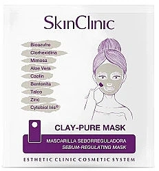 Маска очищающая с глиной - SkinClinic Clay-Pure Mask (пробник) 5ml (1192238-3160003)