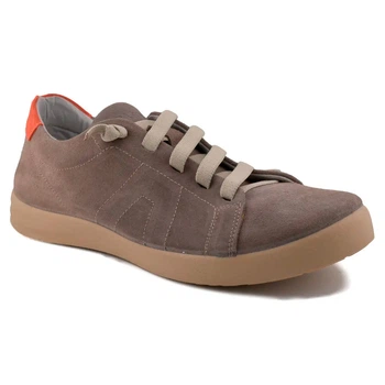 Мужские кеды Casual taupe (1757_42) серая замша