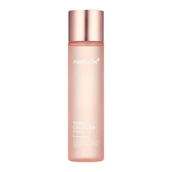 Зволожувальний тонер з колагеном та гіалуроновою кислотою Medicube Triple Collagen Toner, 140 мл
