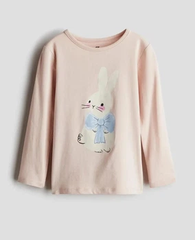 Реглан рожевий Кролик H&M 122-128см (400099534)