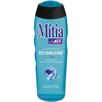 Гель для душа и шампунь для мужчин Mitia Ice Challenge 2в1 400 мл