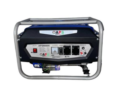 Генератор бензиновий APS 8000X 3,8 кВ AVR ручний стартер - мідна обмотка!
