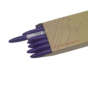 Маркер для ткани Yoke Air Erasable Pen исчезающий, маркер для портного фиолетовый (5911)