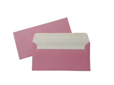 Конверты ДЛ SKL Розовый 90 г/м 110 х 220 мм. (2240_1)