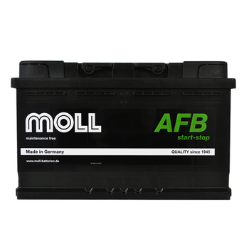 Автомобільний акумулятор MOLL AFB start/stop 86Ah 820A R+ (L4)