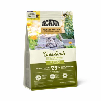Сухой корм для котов всех пород ACANA Grasslands cat 1.8 кг (a64218)