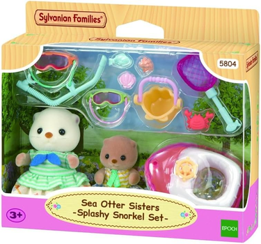 Zestaw Sylvanian Families Sea Otter Sisters Splashy Snorkle Set (SLV5804)