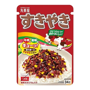 MARUMIYA Sukiyaki фурикаке с говядиной, кунжутом и яйцом, 34 г